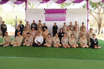 สหกรณ์จังหวัดกาญจนบุรี พร้อมคณะฯ เข้าร่วมรับเสด็จฯ พารามิเตอร์รูปภาพ 1